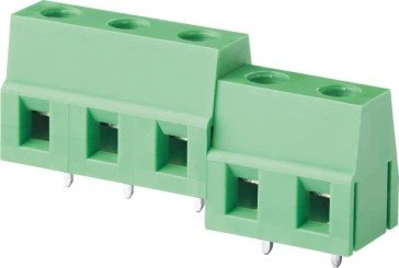 Pitch 5.0mm Horizontal Type PCB Terminal Block 2p 3p