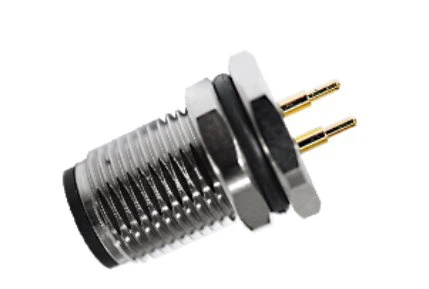 M12 Male Front Fastened A-Coding 8PIN M12*1.0