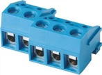 301 3p 5.0mm Pitch Blue Scrwe Type PCB Terminal Block