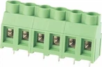Pitch 7.62mm Green Color Plug Terminal Blocks Screw PCB Terminal