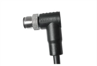 M12 Male Angled UnShielded A-Coding 17PIN PVC Cable 3.0M M12*1.0