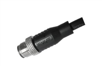 M12 Male Straight UnShield A-Coding 17PIN PVC Cable 1.0M M12X1.0
