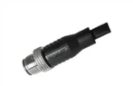 M12 Male Straight UnShield A-Coding 3PIN PUR Cable 3.0M M12X1.0