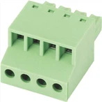 Plug-in Type Connector with 3.81mm Pitch