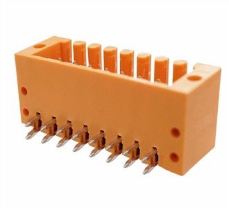 Right Angle Male Double Level 3.5mm Pitch Connector with Flange