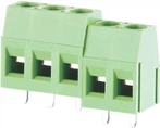 5.0mm Screw Connector Ce UL VDE Rising DIN-Rail Terminal Block