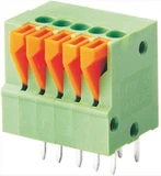 PCB Spring Terminal Block with 2.54mm Pitch