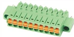 Spring Terminal Connector with Flange 3.5mm